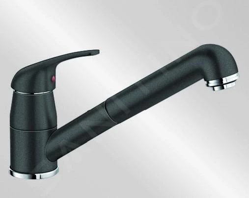 Blanco Daras S - Miscelatore Da Lavello Con Bocca Di Erogazione Estraibile, Nero 526153 5 Blanco Daras S - Miscelatore Da Lavello Con Bocca Di Erogazione Estraibile, Nero 526153 - immagine 3