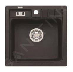 Alveus Set - Set Lavello Niagara 20 E Miscelatore Nina, Carbon SETA092 -Forniture Per Attrezzature Da Cucina e4303003453858cb92810917