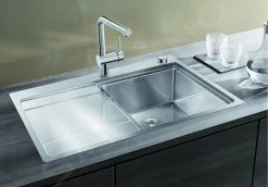 Blanco Divon II - Lavello, 860x510 Mm, Con Gocciolatoio A Comando Eccentrico Dello Scarico, Acciaio Inox 521658 8 Blanco Divon II - Lavello, 860x510 Mm, Con Gocciolatoio A Comando Eccentrico Dello Scarico, Acciaio Inox 521658 -Forniture Per Attrezzature Da Cucina e588b6941d2f3d81ded44488