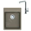 Franke Set - Set G243, Lavello In Fragranite MRG 610-37 RTL E Miscelatore FN 7394.031, Cashmere/cromo 114.0675.655 -Forniture Per Attrezzature Da Cucina e5910398136936bb17da1468