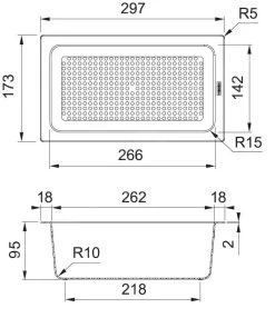 Franke Accessori - Scolapiatti Grande ALL-IN, Grigio 133.0655.222 -Forniture Per Attrezzature Da Cucina e91aa940bed3b5634768070e