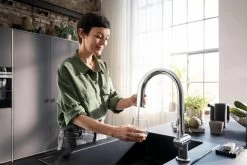 Hansgrohe Aqittura M91 - Miscelatore Da Lavello, Con Bocca Di Erogazione Estraibile, SodaSystem, SBox, Cromo 76836000 -Forniture Per Attrezzature Da Cucina ea4e07ff5b15053046bfe8e2