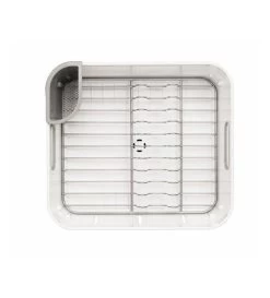 Simplehuman Accessori Per Cucina - Scolapiatti 370x326x172 Mm, Bianco KT1104 -Forniture Per Attrezzature Da Cucina ea979ddbde9801b054336703