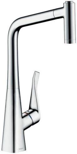 Hansgrohe M71 - Miscelatore Da Lavello M7116-H320 Con Doccetta Estraibile, SBOX, Cromato 73801000