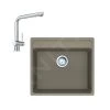 Franke Set - Set G246, Lavello In Fragranite MRG 610-52 RTL E Miscelatore Samoa, Cashmere/cromo 114.0675.596 -Forniture Per Attrezzature Da Cucina eaf98f9cbe837864be23368a