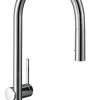 Hansgrohe M54 - Miscelatore Da Lavello Talis Con Doccetta Estraibile, SBox, Cromo 72801000
