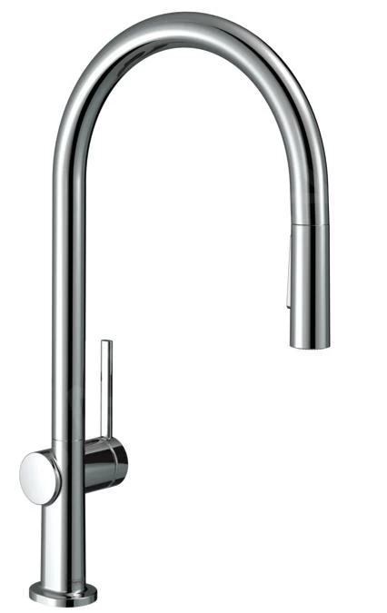 Hansgrohe M54 - Miscelatore Da Lavello Talis Con Doccetta Estraibile, SBox, Cromo 72801000