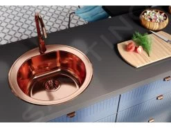 Alveus Form Monarch - Lavello Diametro 510 Mm, Copper 1070807 -Forniture Per Attrezzature Da Cucina ebe447a340a160f37803811b