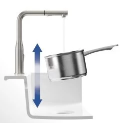 Villeroy & Boch Subway Style Shower - Miscelatore Da Lavello Con Doccetta Estraibile, Acciaio Inox 928500LC -Forniture Per Attrezzature Da Cucina ee19200248569cfe103b2d58