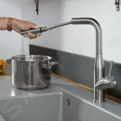 Villeroy & Boch Subway Style Shower - Miscelatore Da Lavello Con Doccetta Estraibile, Acciaio Inox 928500LC -Forniture Per Attrezzature Da Cucina f05ffc535ef497c8a1597381