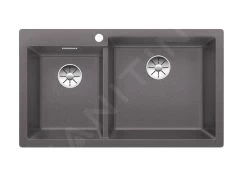 Blanco Pleon 9 - Lavello In Silgranit, 860x500 Mm, Grigio Roccia 523058