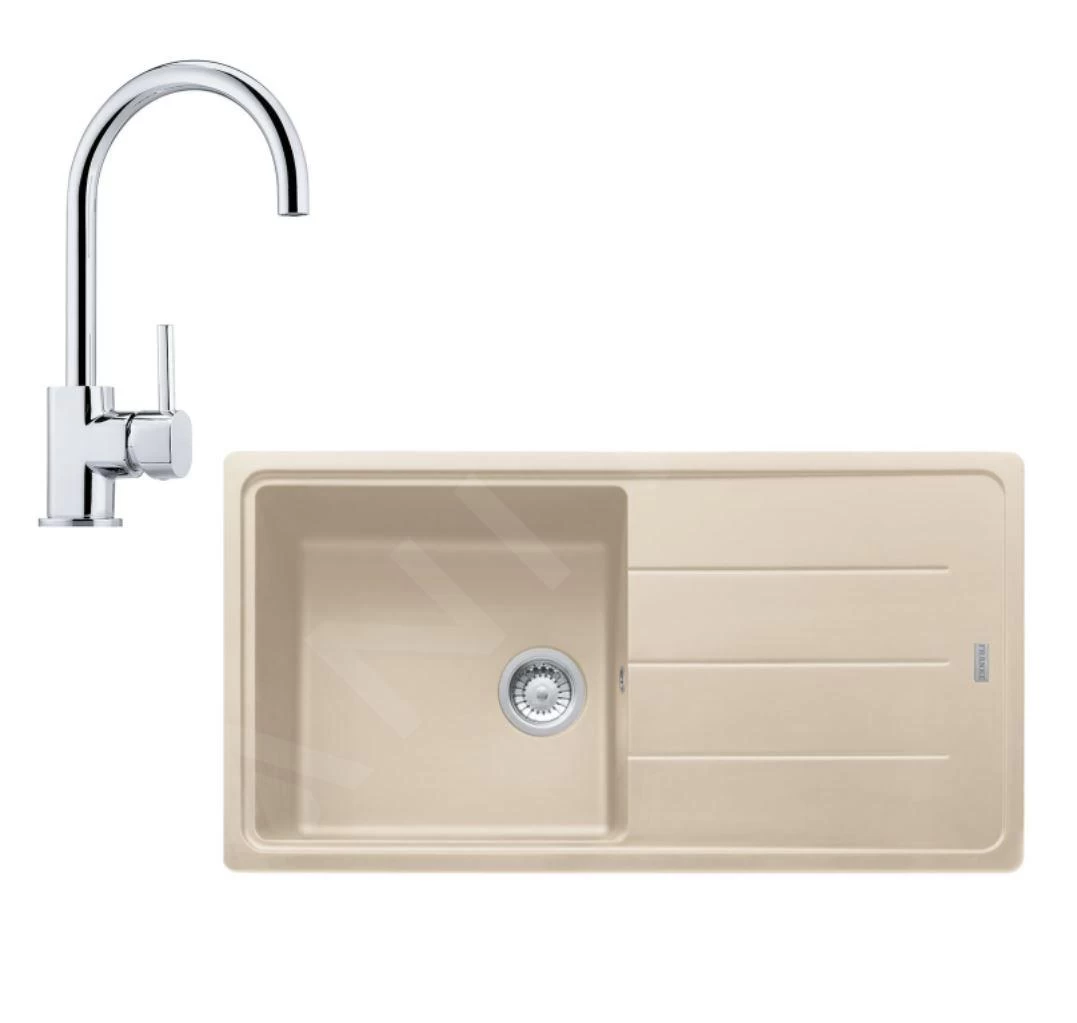 Franke Set - Set Da Cucina G134, Lavello In Fragranite BFG 611 E Miscelatore FC 650.031, Sahara/cromo 114.0510.308 3 Franke Set - Set Da Cucina G134, Lavello In Fragranite BFG 611 E Miscelatore FC 650.031, Sahara/cromo 114.0510.308