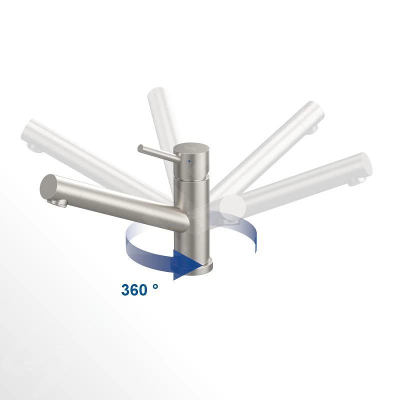 Villeroy & Boch Como - Miscelatore Da Lavello, Acciaio Inox 925100LC 5 Villeroy & Boch Como - Miscelatore Da Lavello, Acciaio Inox 925100LC - immagine 3