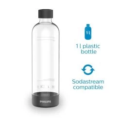 Philips GoZero - Soda Maker Lite Con Accessori, Nero ADD4901BK/10 -Forniture Per Attrezzature Da Cucina f4cb70219c8275ffc8a8bfc5