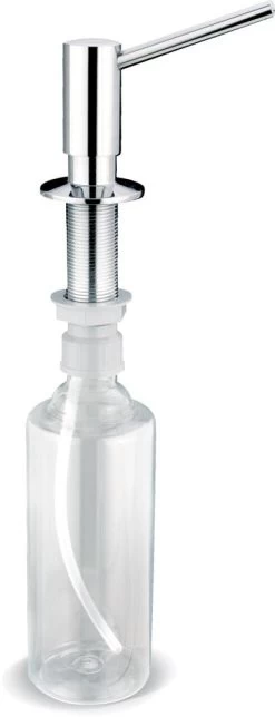 Franke Simple - Dispenser Di Sapone Liquido, 500 Ml, Cromo 119.0281.894