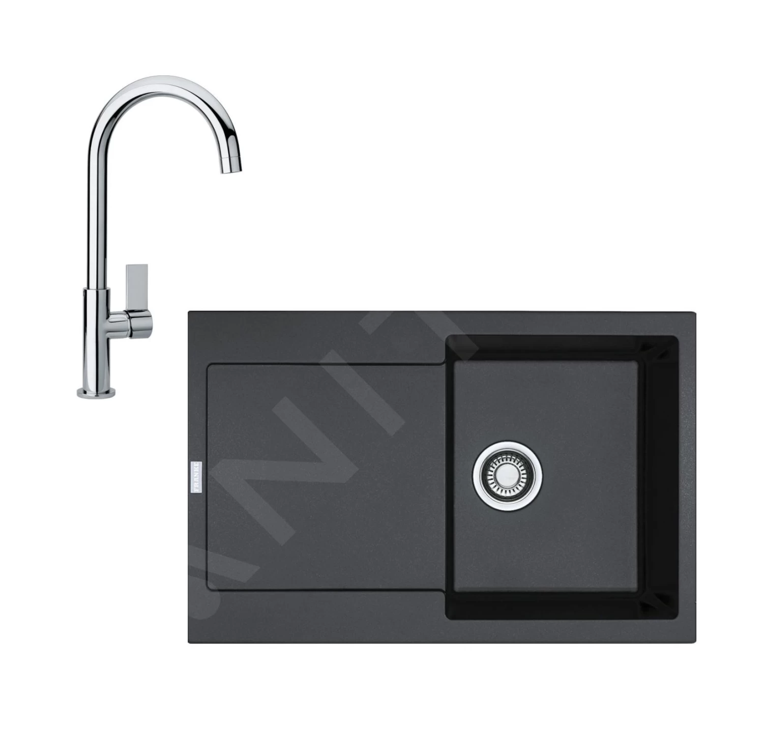 Franke Set - Set Da Cucina G167, Lavello In Fragranite MRG 611 E Miscelatore FP 0408.031, Onice/cromo 114.0587.941 3 Franke Set - Set Da Cucina G167, Lavello In Fragranite MRG 611 E Miscelatore FP 0408.031, Onice/cromo 114.0587.941