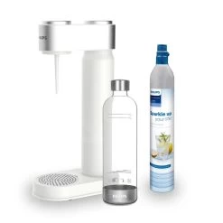 Philips GoZero - Soda Maker Viva Con Accessori, Bianco ADD4902WH/10