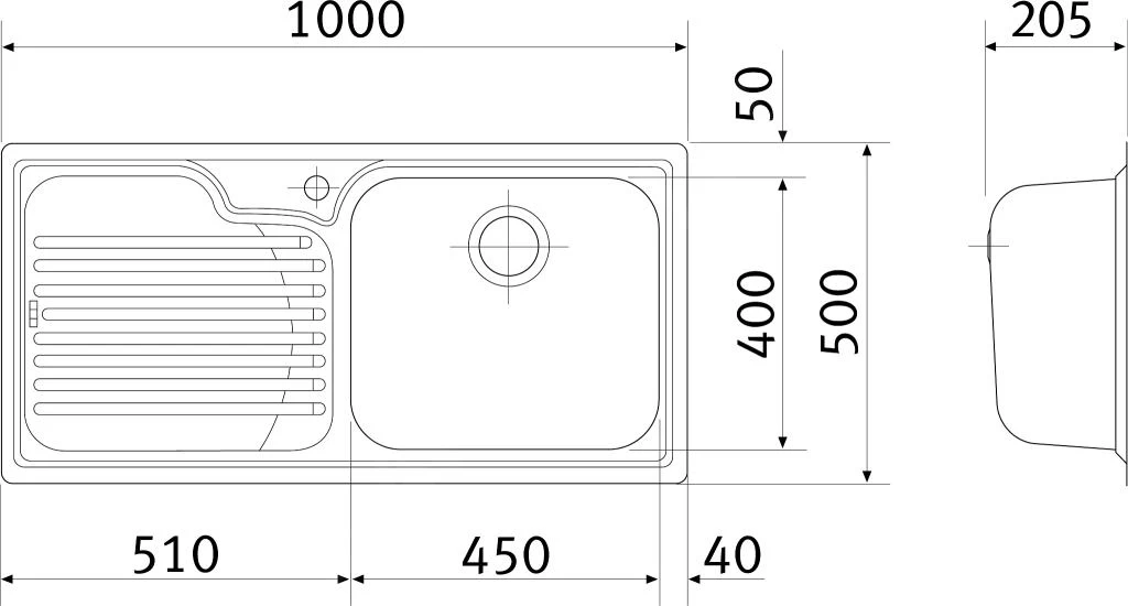 Franke Galassia - Lavello In Acciaio Inox GAX 611/2, 1000x500 Mm 101.0120.144 4 Franke Galassia - Lavello In Acciaio Inox GAX 611/2, 1000x500 Mm 101.0120.144 - immagine 2