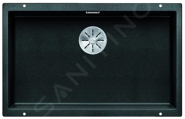 Blanco Subline 700 - Lavello In Silgranit, 730x460 Mm, Nero 526001 3 Blanco Subline 700 - Lavello In Silgranit, 730x460 Mm, Nero 526001