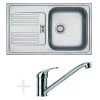 Franke Set - Set Per Cucina N35, Lavello In Acciaio Inox EFN 614-78 + Miscelatore FC 250.031, Cromo 101.0684.390 -Forniture Per Attrezzature Da Cucina fe465ed7e8d2abc21742953f