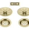 Blanco Accessori - Set Di Scarico C-overflow, Per Lavelli A Doppia Vasca, Color Oro 203477 -Forniture Per Attrezzature Da Cucina fe5b82219c44366122b2344a