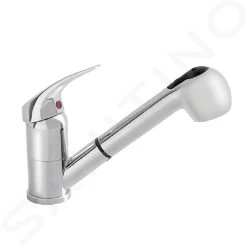 Alveus Miscelatore - Miscelatore Da Lavello Oaza, Con Doccetta Estraibile, Cromo 1091078